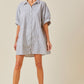 Oversized Button Down Dress