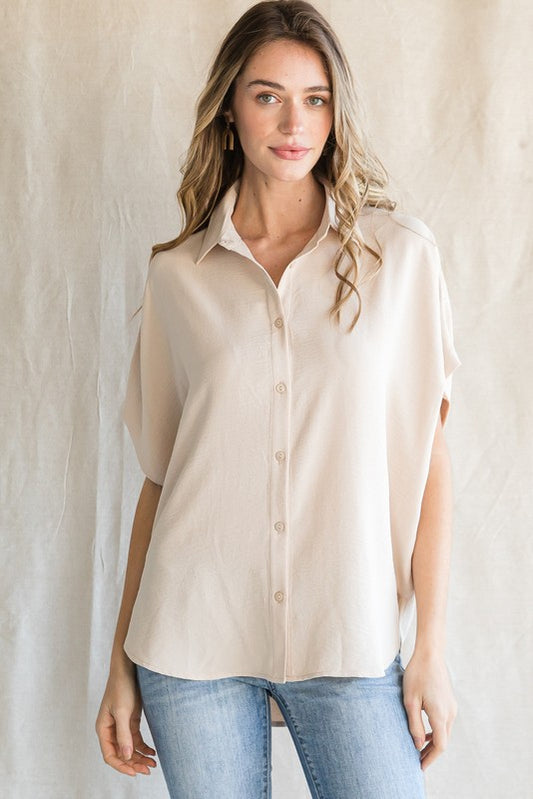 Classic Button Up Top