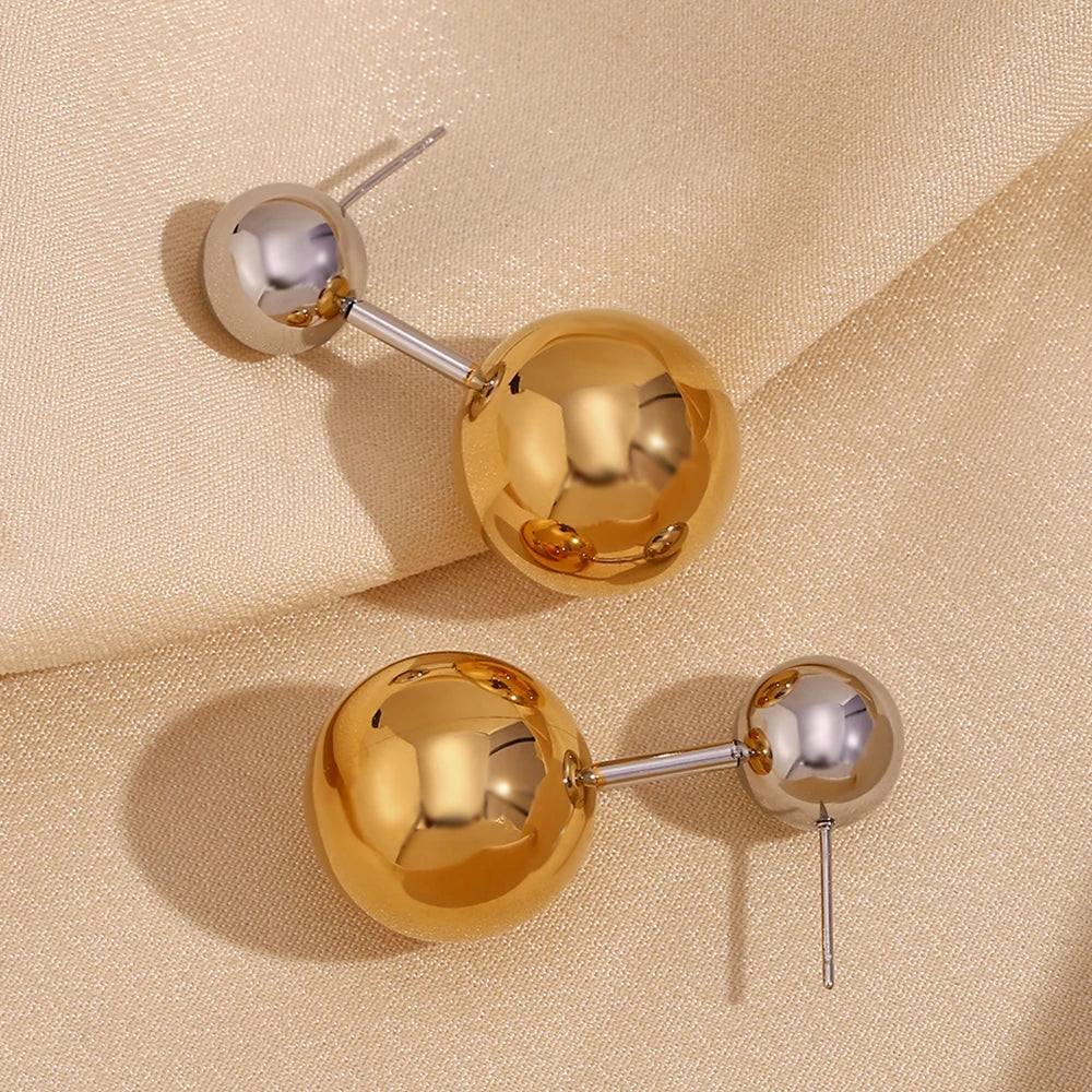 Double Ball Earring