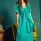Button Down Long Dress - Shop Lelolai