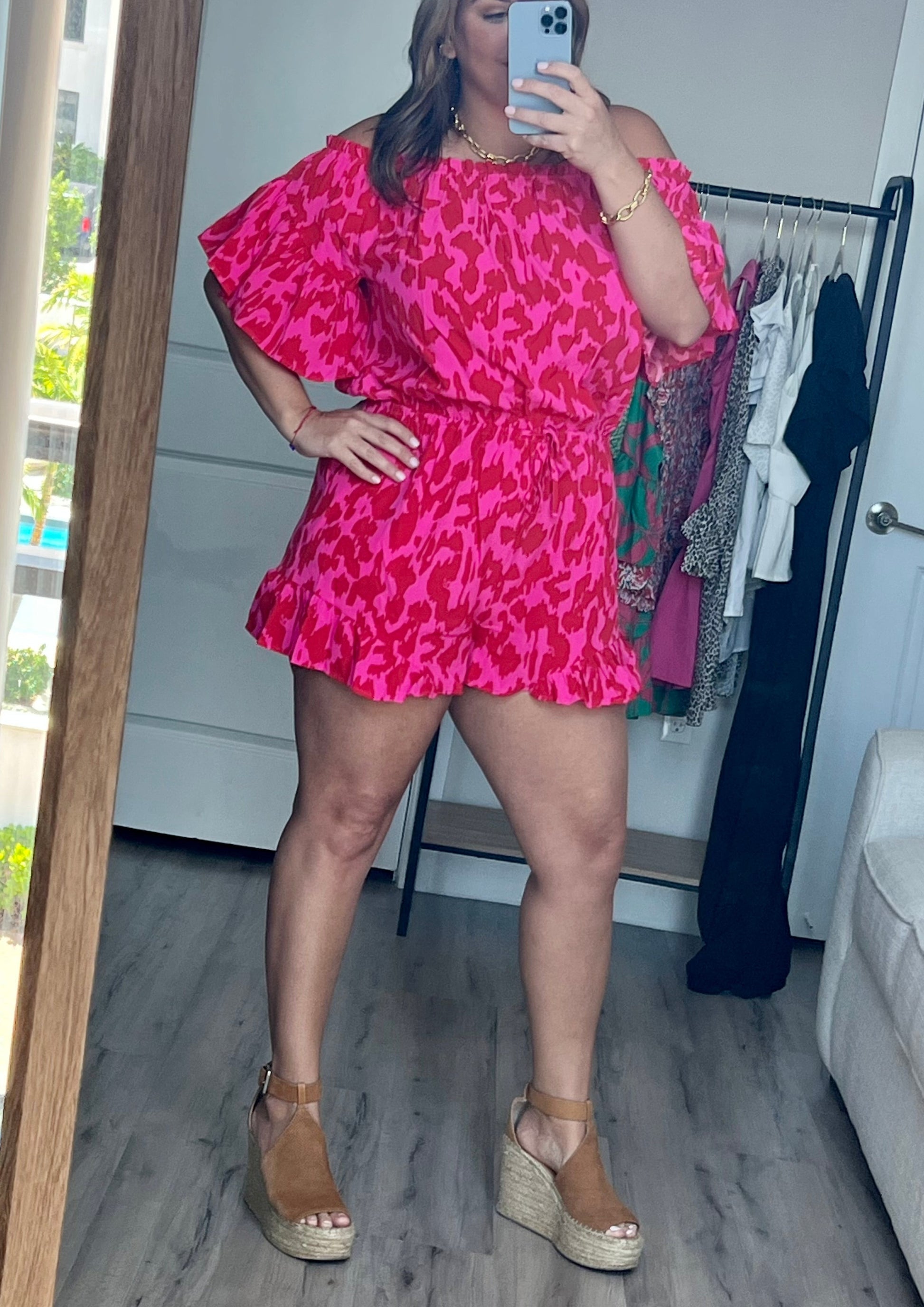 Hot Pink Romper - Shop Lelolai